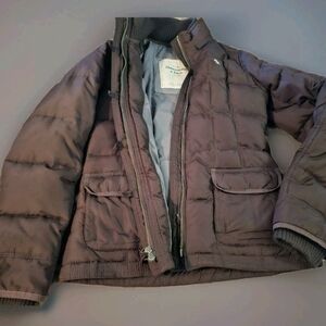 Abercrombie & Fitch‎ Dark Brown Quilted Jacket